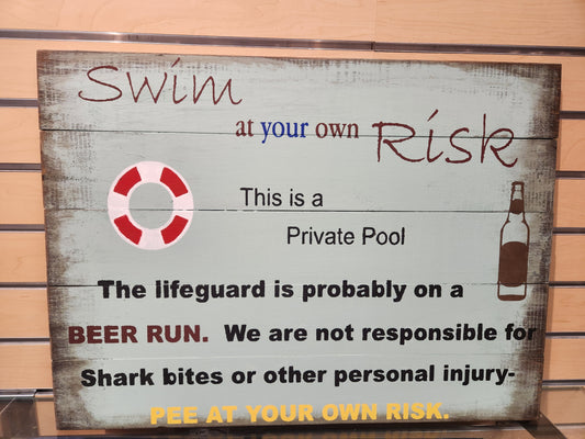 Swim at your own Risk