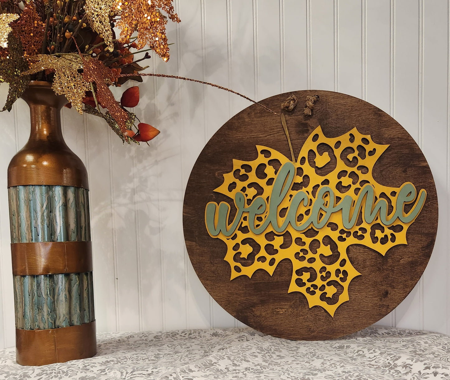 Welcome Fall (18") 3D Door Hanger