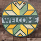 Welcome Quilt (22") 3D Door Hanger