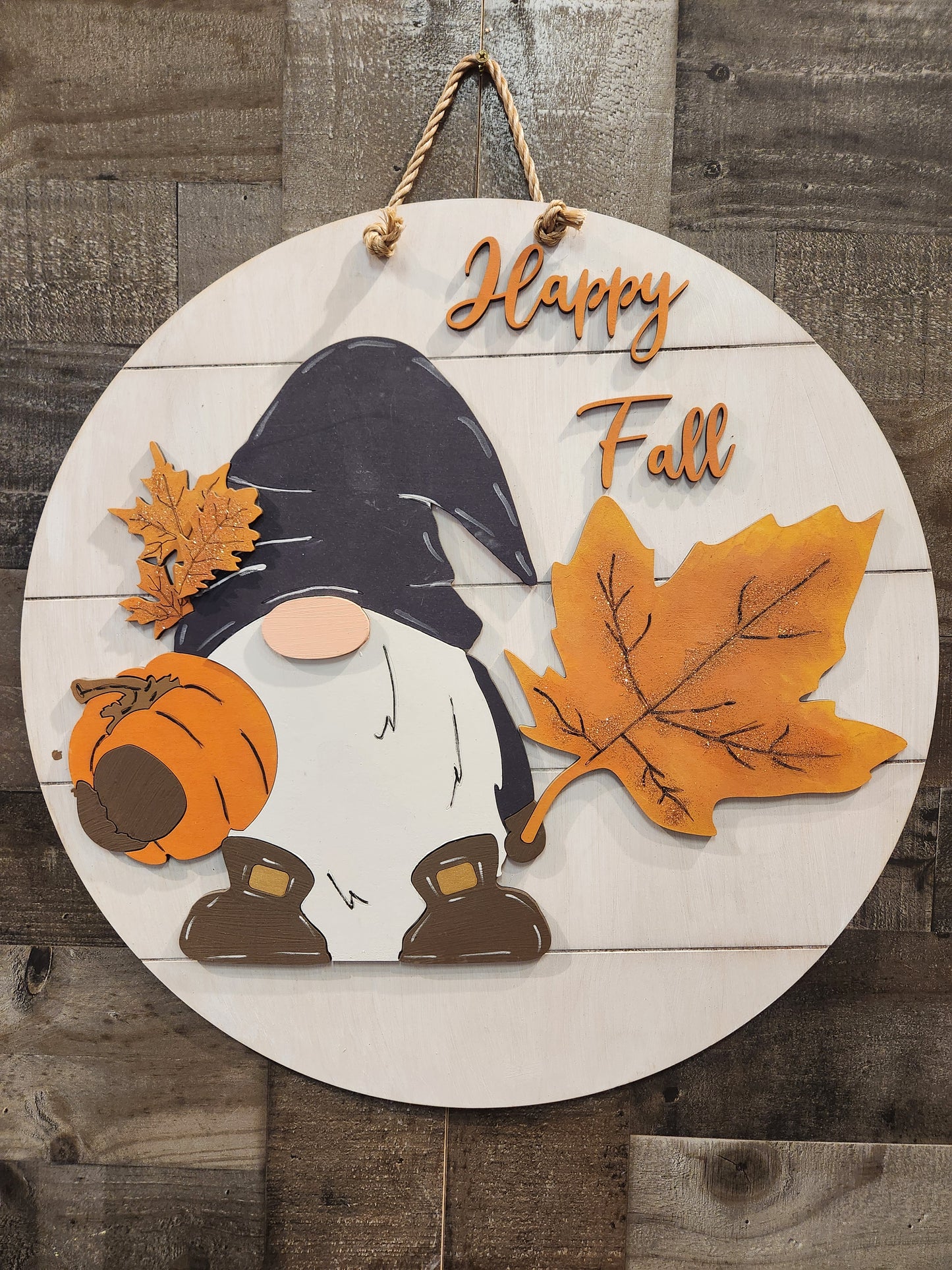 Happy Fall 3D Door Hanger