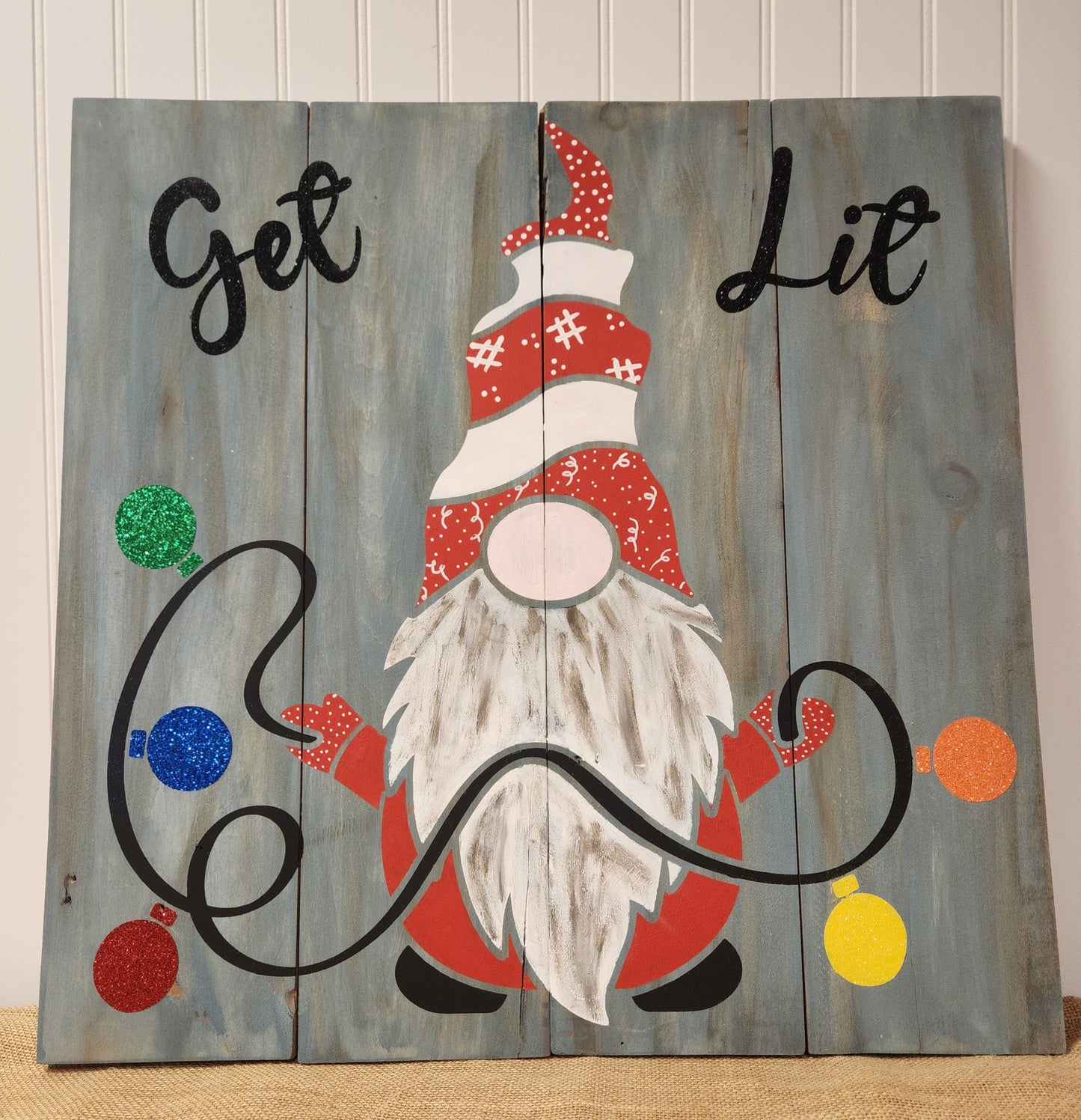 Get Lit Gnome with or with out words