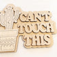 Kids Can't Touch This Door Hanger