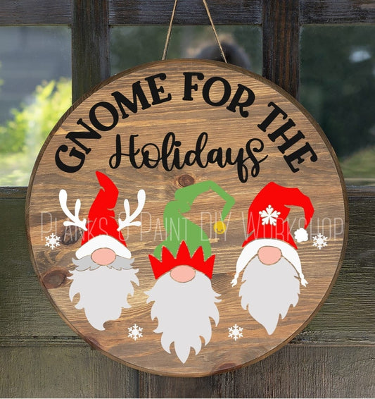 Gnome for the Holidays Round