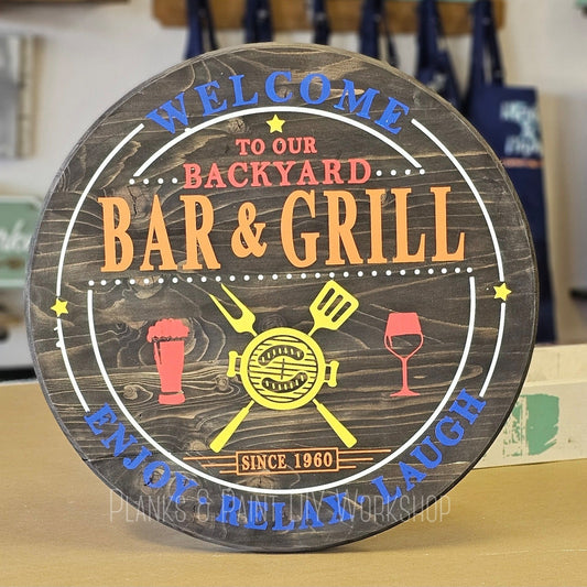 Backyard Bar & Grill Round