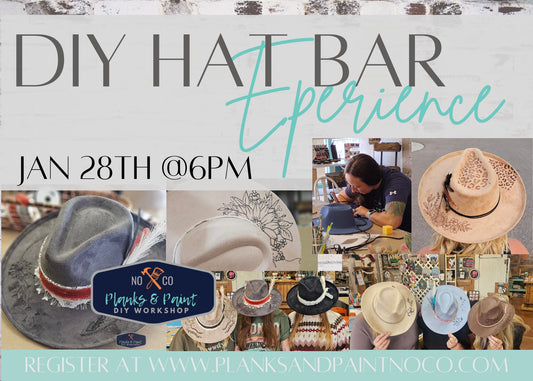 DIY Hat Bar Experience - 1/28/25 @6pm