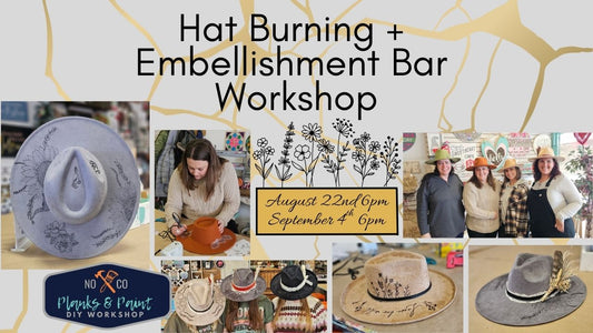 DIY Hat Bar Experience 8/22/25 @6pm