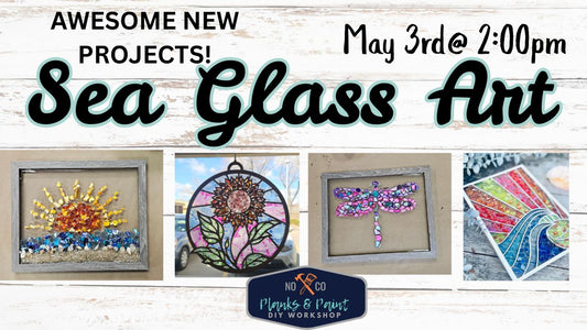 Sea Glass Workshop 5/3/25 @2pm