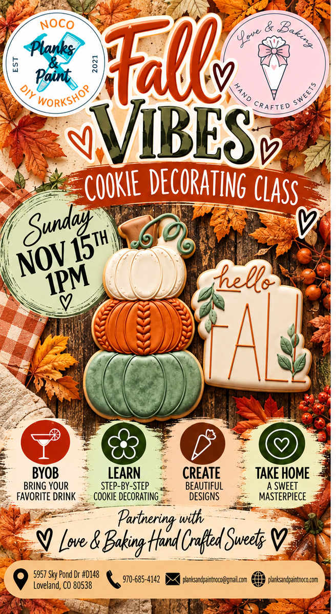 Fall Vibes 11/15 @ 1pm