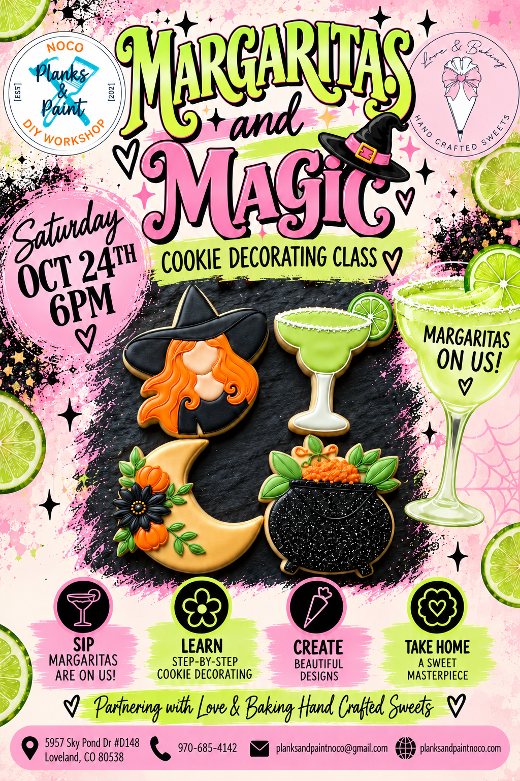 Margarita's and Magic royal Cookie Decorating 10/24/26 @6pm