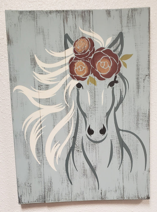 Horse with Flowers - NOCO
