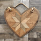 Heart Quilt (22") 3D Door Hanger