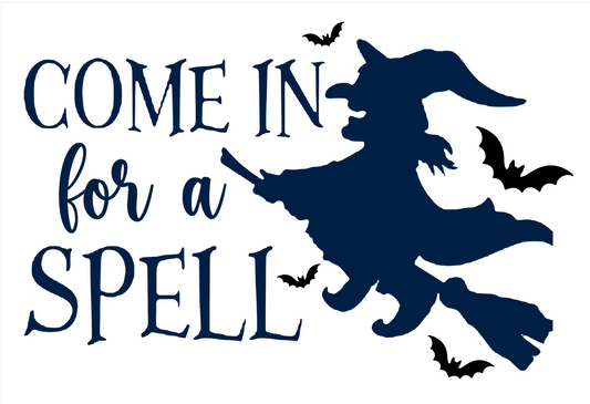 Come in for a Spell Door mat