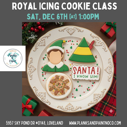 ELF Royal Icing Cookie Decorating Class