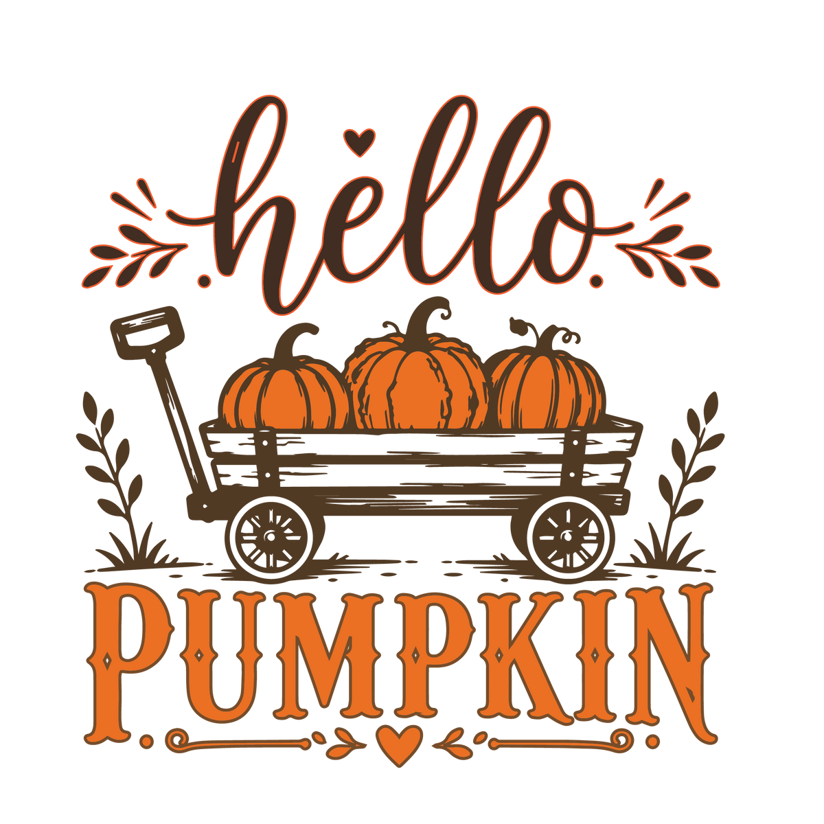 Hello Pumpkin Wagon