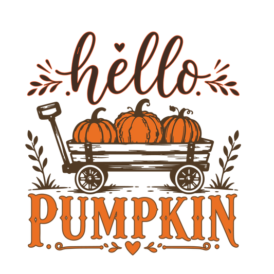 Hello Pumpkin Wagon