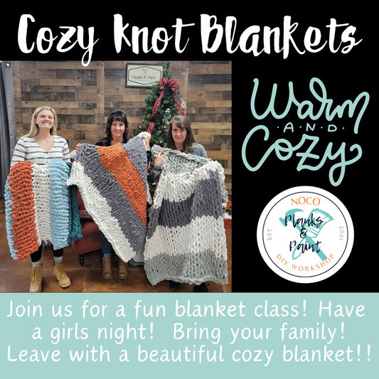 Cozy Knot Blanket Workshop