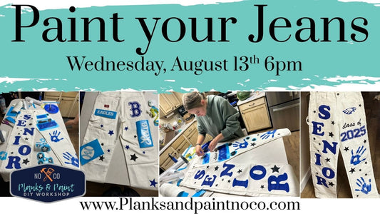 Paint Your Jeans - Class of 2026 8/13/25 @6pm