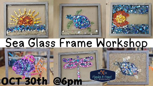 Sea Glass Workshop 10/30/24 @ 6pm