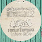 Welcome to Camp Quitcher Bitchin' 22" 3D