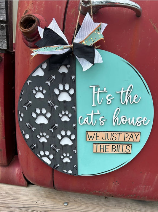 It's the Cat's House 3D 18"