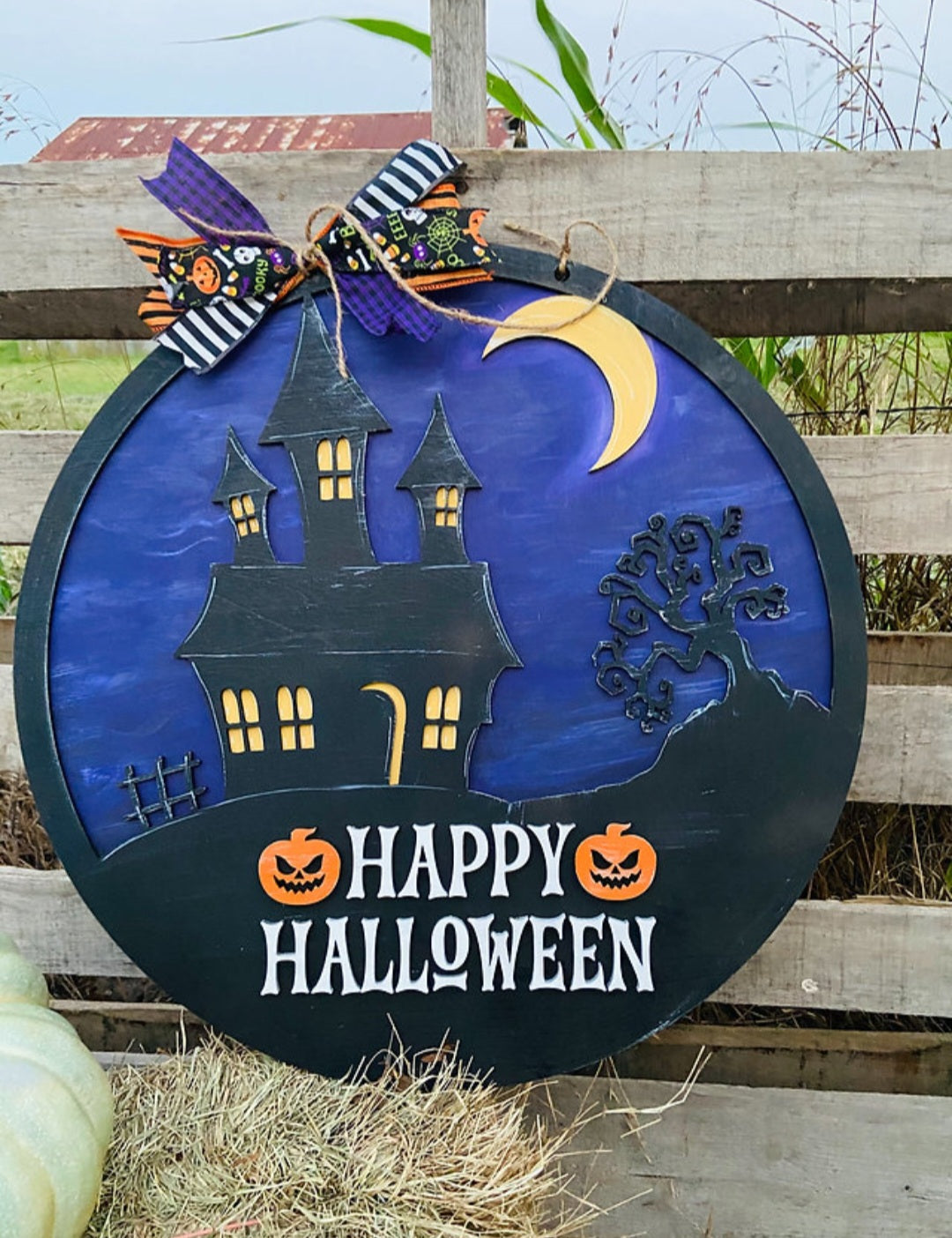 Happy Halloween 3D Door Hanger