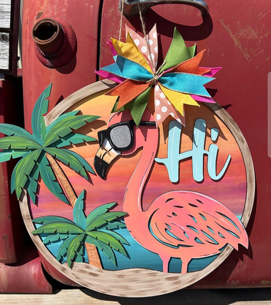 Flamingo Hi 18" 3D