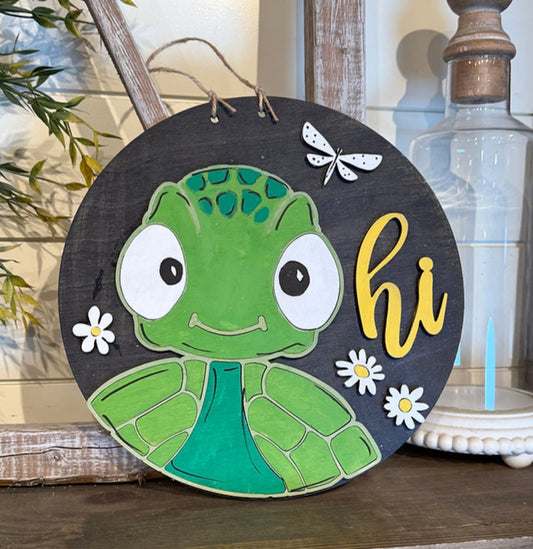 Turtle Hi 10" Round Door Hanger