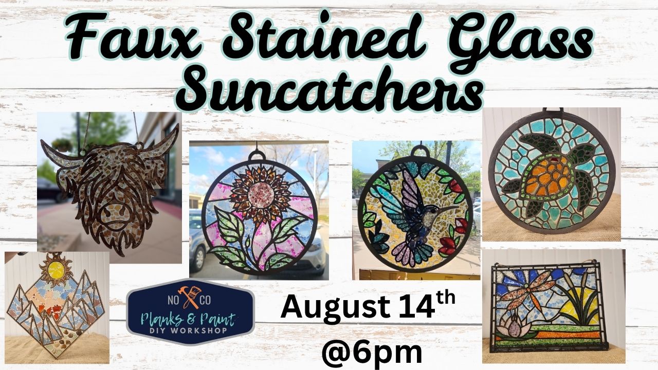 Suncatcher workshop 8/14/25 @6pm