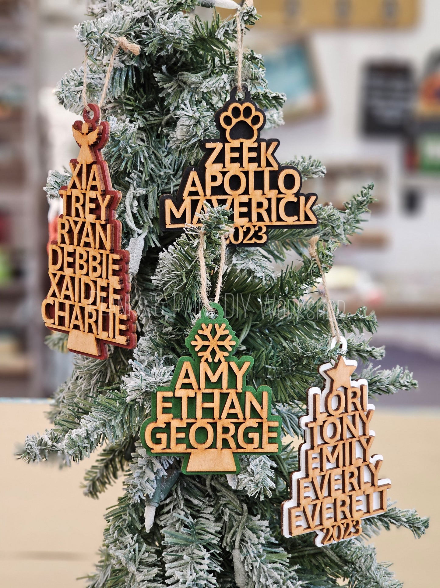 Tree of Names Ornament