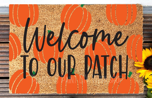 Welcome to our Patch Door Mat