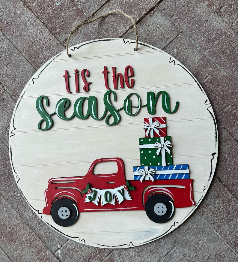 Tis The Season 20in Door Hanger