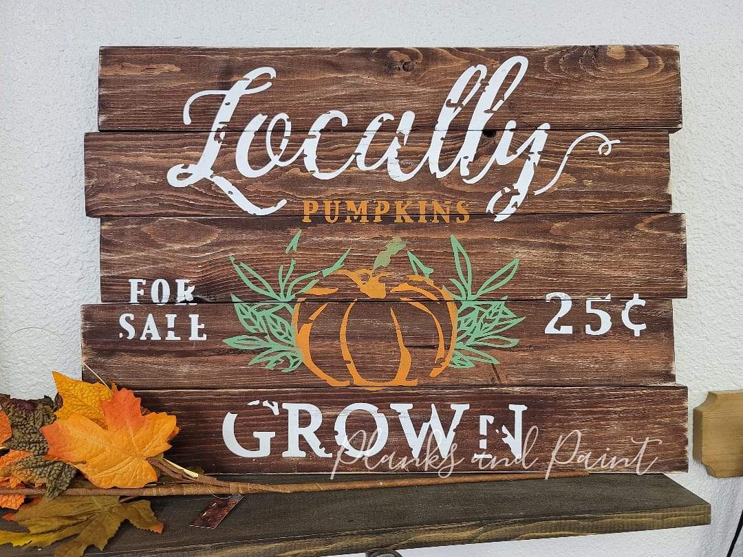 Locally Grown Pumpkins