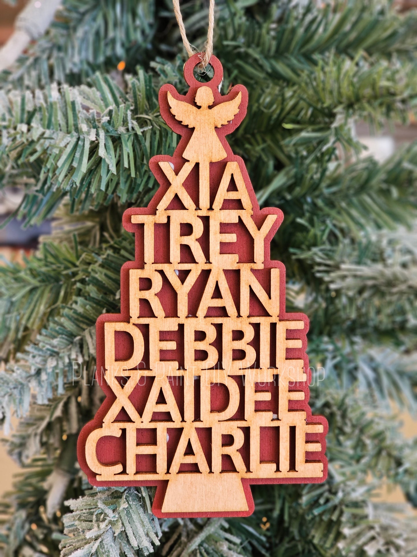 Tree of Names Ornament