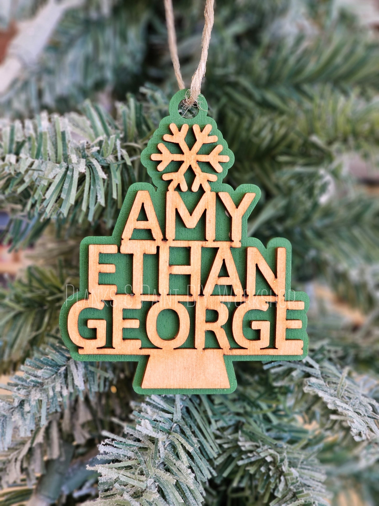 Tree of Names Ornament