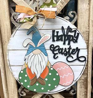 Happy Easter Gnome 3D Door Hanger - NOCO