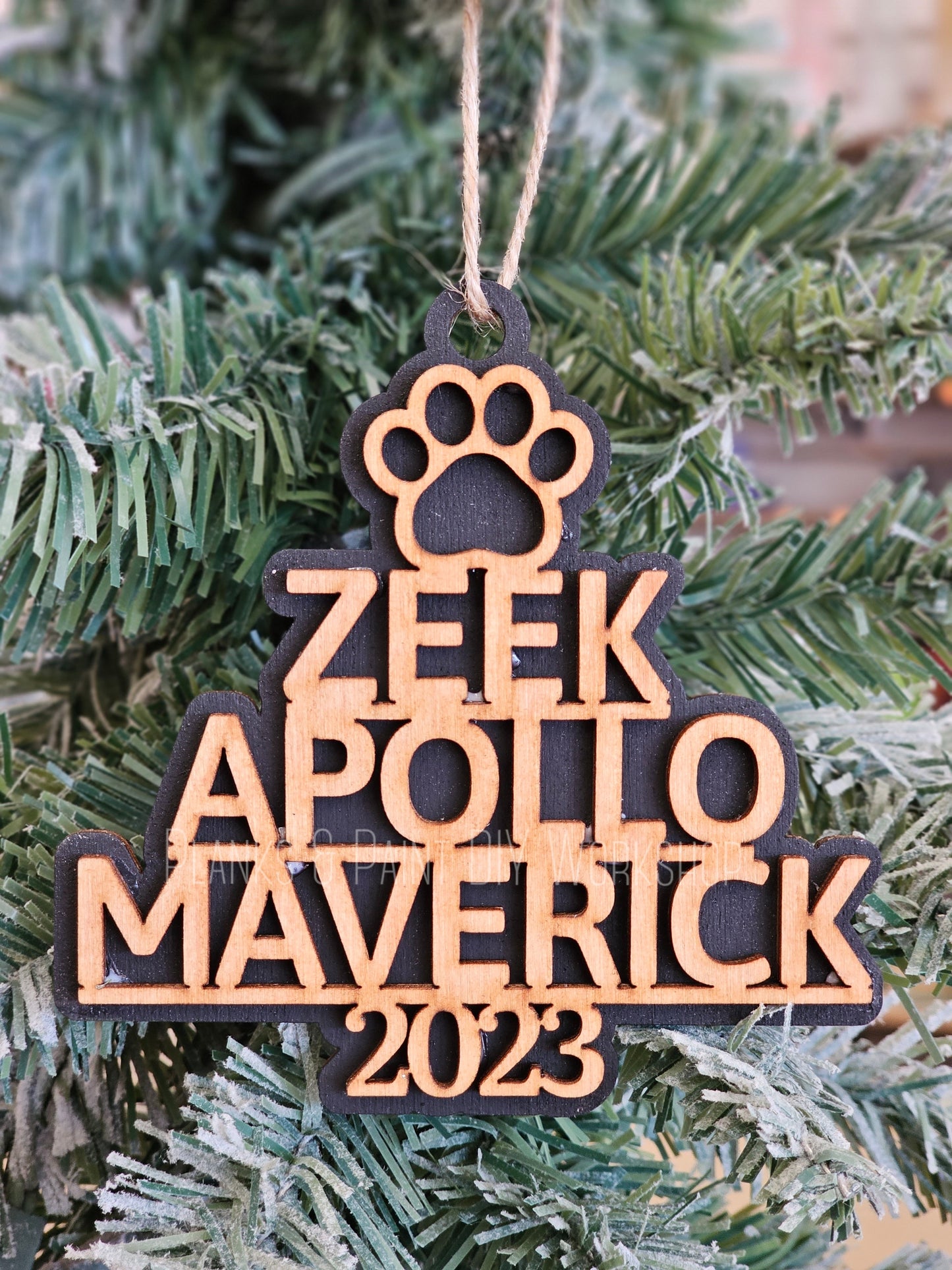 Tree of Names Ornament