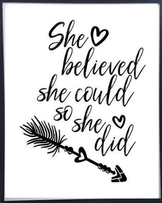 She Believed She Could - NOCO