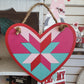 Heart Quilt (22") 3D Door Hanger