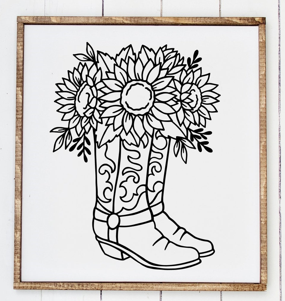 Sunflower Boots