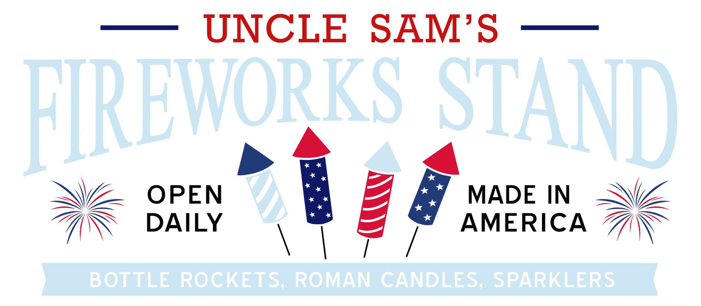 Uncle Sam's Firework Stand